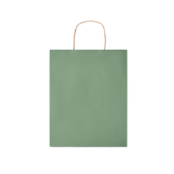 Gift bag 25x11x32 cm 90g., green.