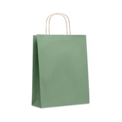 Gift bag 25x11x32 cm 90g., green.