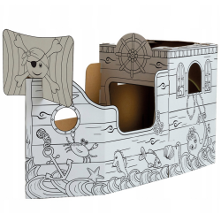 Ship "Color it yourself" 79x50.5x135cm