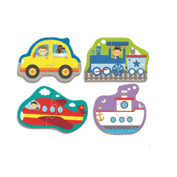 Puzzle TREFL Baby 4 motifs from 1 year