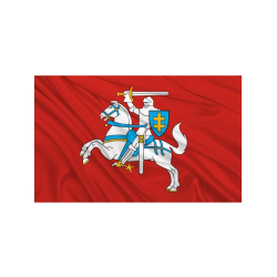 Lithuanian historical flag pole 100x170cm