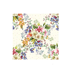 Paper table napkins 20pcs. DAISY 33x33cm, flowers