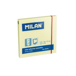 Lipnūs lapeliai MILAN 76x76mm.100l. geltonos sp.