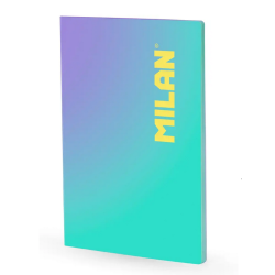 Notebook MILAN A4 48l. glued with squares, pack of 24 pcs.