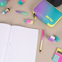 Notebook MILAN A4 48l. glued with squares, pack of 24 pcs.
