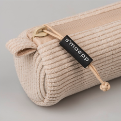 Pencil Case S size, vintage BRUNNEN, beige