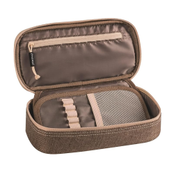 Pencil case SOFT XL BRUNNEN, brown