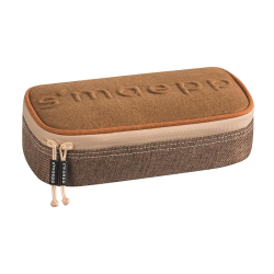 Pencil case SOFT XL BRUNNEN, brown