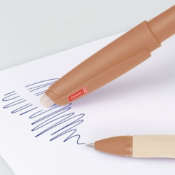 Gel pen with eraser REMOVE BRUNNEN 0.7mm sand color, pack of 10
