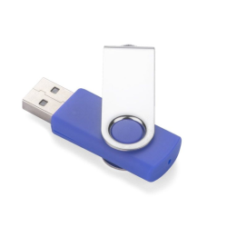 USB atmintinė 4GB TWISTER, mėlynos spalvos