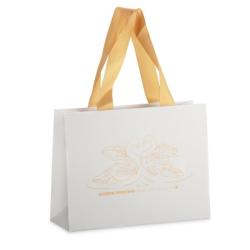 Gift bag DUNA 24x18x8cm white