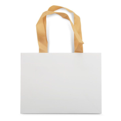 Gift bag DUNA 24x18x8cm white
