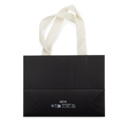 Gift bag DUNA 24x18x8cm black
