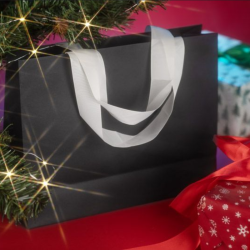 Gift bag DUNA 36x28.4x12cm black