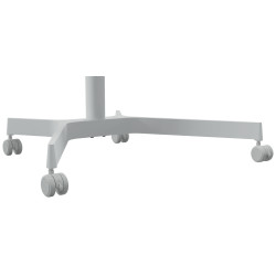 Compact adjustable desk LEITZ ERGO 80x60, white