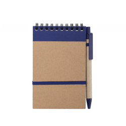Notebook with pen ECOCARD, green color, COOL