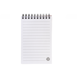 Notebook with pen ECOCARD, green color, COOL
