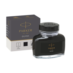 Parker QUINK ink Bottle, black, 57ml