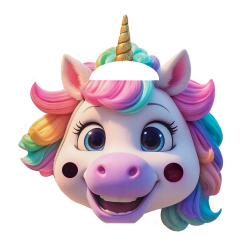 Drawing Album Unicorn CENTRUM 28.5x24.5cm, 60sh.