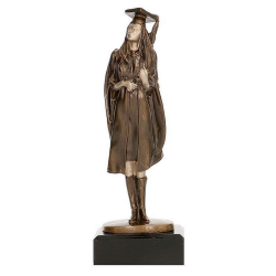 Figurine Graduate height 25.5cm RFST2055/BR