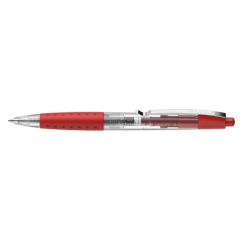 Gelio rašiklis automatinis SCHNEIDER GELION 1, raudonos sp., brėžio storis 0,7mm