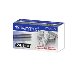 Staples No.24/6 KANGARO, 1000 pcs. pack 20