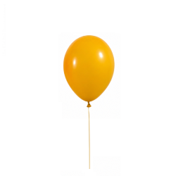 Balionas metalizuotas aukso spalva 30 cm
