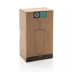 Gertuvė metalinė EMBRACE, 900 ml, rožinės sp.