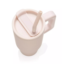 Metal water bottle EMBRACE, 900 ml, pink color