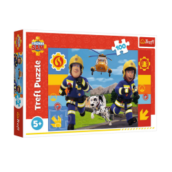 Puzzle TREFL Firefighters, 100 pieces