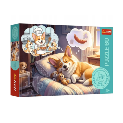 Puzzle TREFL puppy, 60 pieces
