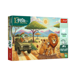 Puzzle TREFL lions, 100 pieces