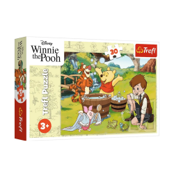 Puzzle TREFL Winnie the Pooh, 30 pieces