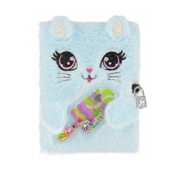Diary SWEET CAT, A5 light blue, STARPAK