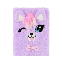 Diary + pen CAT, A5 violet, STARPAK
