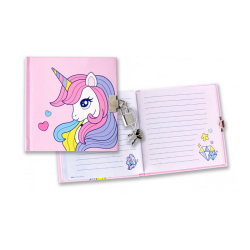 Diary Unicorn 13.5x13.5cm, STARPAK