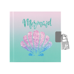 Diary MERMAID 13.5x13.5cm, STARPAK