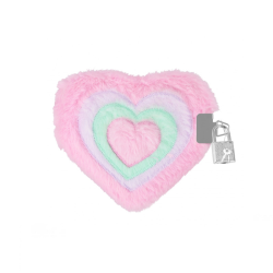 Diary Heart, pink color, STARPAK