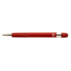Automatic ballpoint pen ROZUBI, red with gold details, COOL