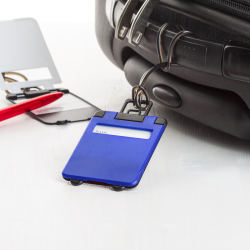 Luggage tag for airplane info, assorted colours, COOL