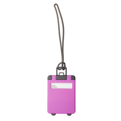 Luggage tag for airplane info, assorted colours, COOL