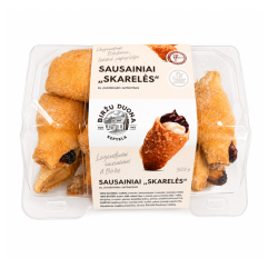 Sausainiai SKARELĖS, su juodaisiais serbentais 320g