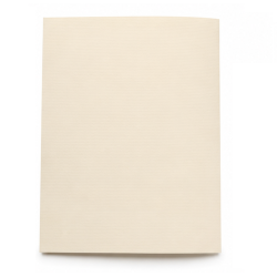 Aplankas sveikinimui, A4 formatas, 300g, kreminės spalvos
