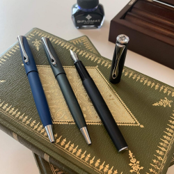 Fountain pen DIPLOMAT ESTEEM, matte black color