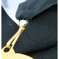 Ribbon for medal 22mm black color