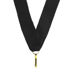 Ribbon for medal 22mm black color
