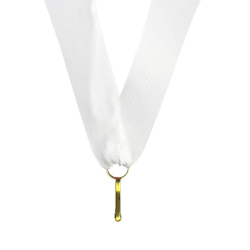 Ribbon for medal 11mm white color