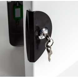 Key cabinet 300x240x80mm, capacity for 54 keys
