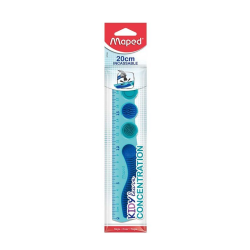 Ergonomic ruler MAPED KIDY LEARN 20cm