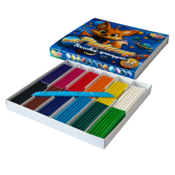 Plasticine 240g. GAMMA 12sp.